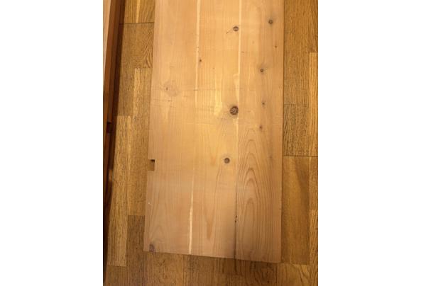 4 massief houten planken lengte 302 cm - IMG_9838
