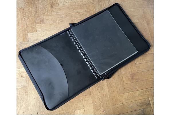 Portefolio met plastic mappen - portef-1