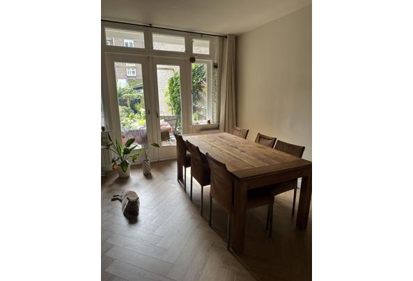 6 suède eettafelstoelen  - IMG_7158