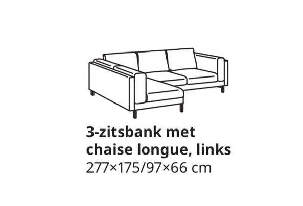 Nockeby Ikea bank donkergrijs - 7ECADF28-7311-4454-8D67-39D0AB4144EB