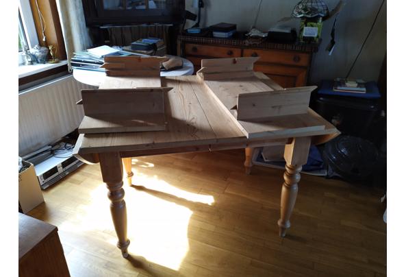 mooie grenen tafel met 2 delen om te vergroten - tafel2