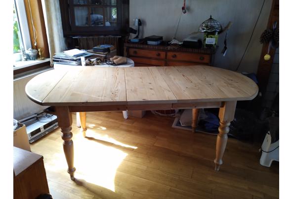 mooie grenen tafel met 2 delen om te vergroten - tafel3