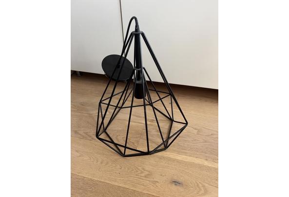 Zwarte mooie hanglamp  - Hanglamp