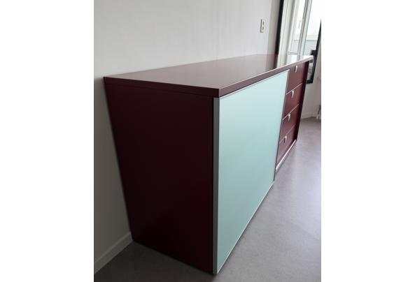 Dressoir Bordeaux rood mdf 180 cm - IMG_7068