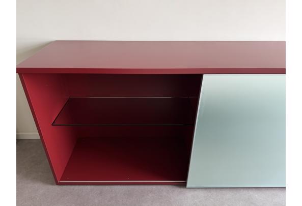 Dressoir Bordeaux rood mdf 180 cm - IMG_7072
