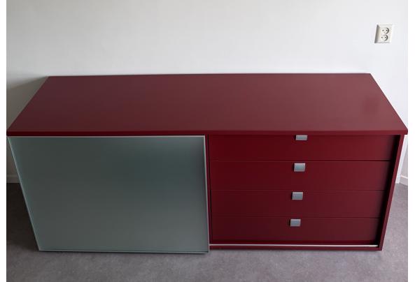 Dressoir Bordeaux rood mdf 180 cm - IMG_7074