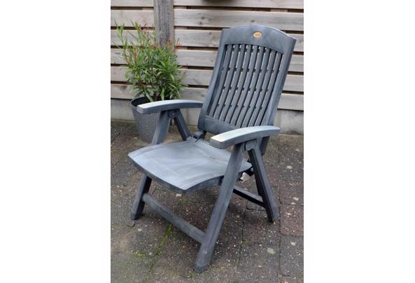 Vier verstelbare tuinstoelen - Tuinstoel-1