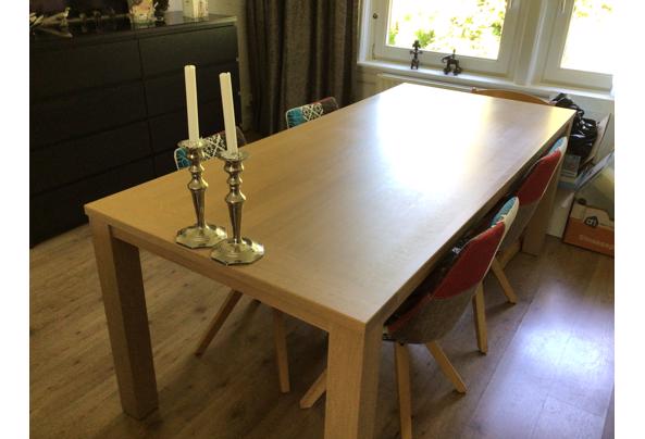 Mooie hard houten eettafel - image