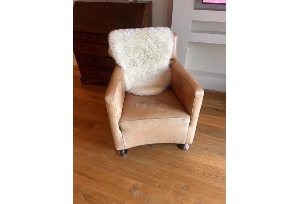 Leren stoel, zit heerlijk!  - IMG_5702