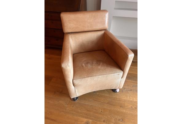 Leren stoel, zit heerlijk!  - IMG_5703