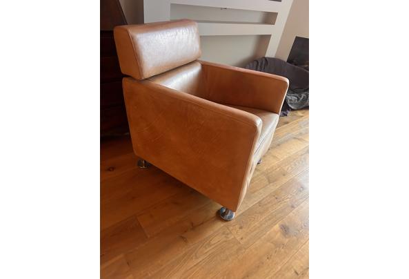 Leren stoel, zit heerlijk!  - IMG_5704