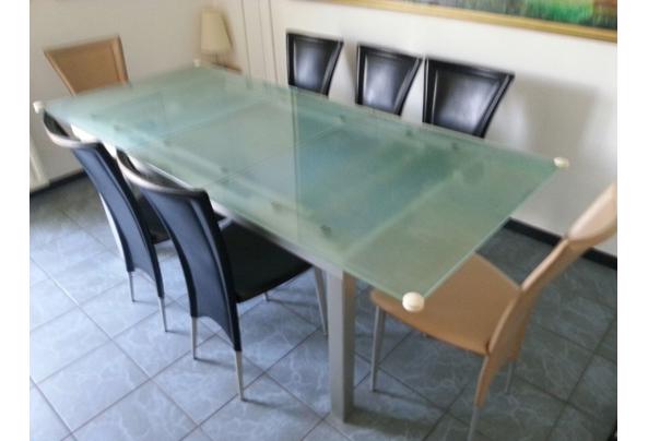 Glazen eettafel uitschuifbaar - IMG-20141020-WA0000_637410741943484085