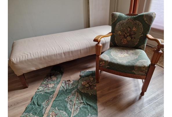 Leuke feauteil en sofa ( opnieuw bekleden) - 17929320506971917393474178279814