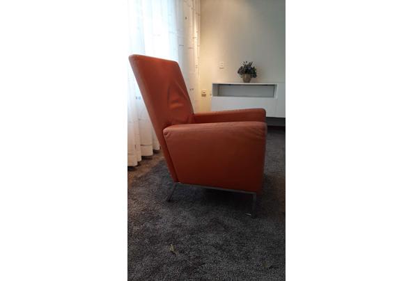 Design oranje leren fauteuil - IMG-20210408-WA0001