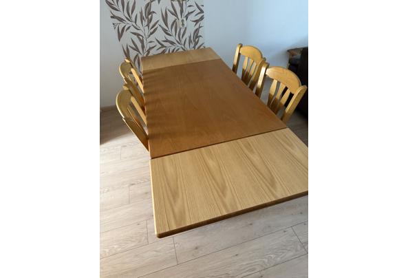 Eettafel, uitschuifbaar (inclusief 4 stoelen) - IMG_7688