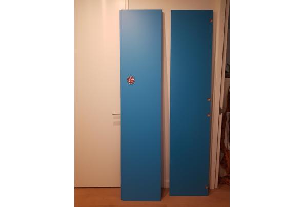 Kastdeuren Ikea Komplement - blauw (2x) - Kastdeuren-Ikea.JPG