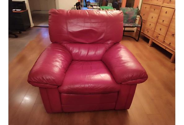 Rode fauteuil - Stoel-1