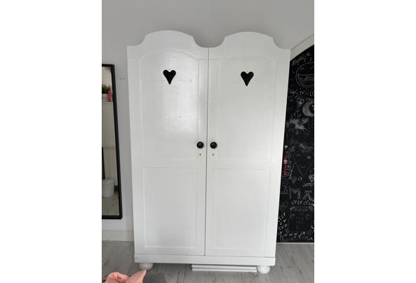 Massief houten kinderkleding kast  - IMG_7487