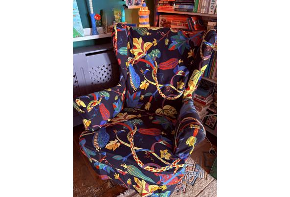 IKEA fauteuil met gloednieuwe hoes gratis af te halen centrum Amsterdam - IMG_4639