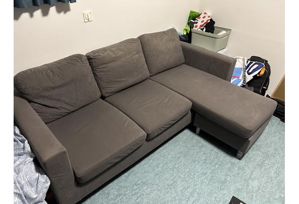 Nette grijze hoekbank – gratis af te halen - IMG_6657