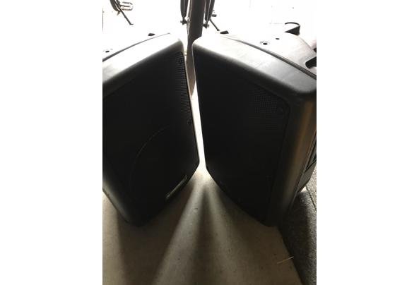 Speakers dj set omnitronic kpa210 voor onderdelen - D7B6EB81-95C8-4380-A386-EFB16210F541