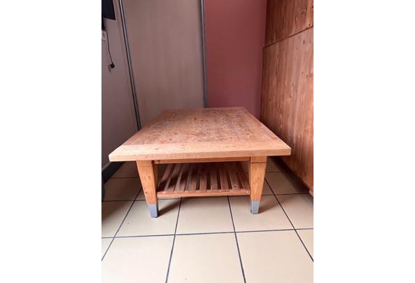 Grenen salontafel - tafel