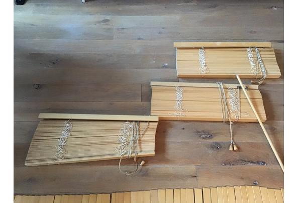 4 stuks houten ikea lamellen 60cm breed 220cm hoog - 6FBE7448-2535-49D1-9F0F-20D9E13C138A.jpeg