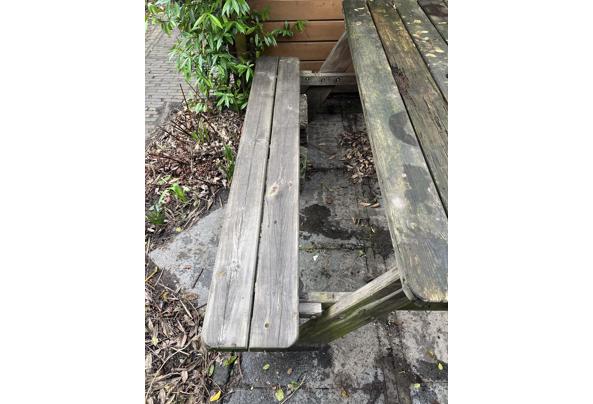 Picknicktafel met inklapbare banken - IMG_1983