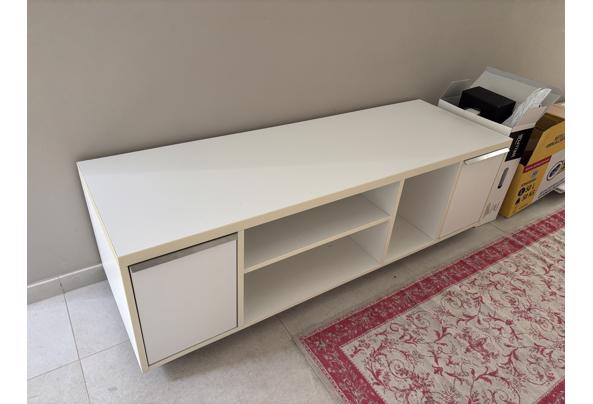 Wit mdf televisiemeubel maatwerk - IMG_5356