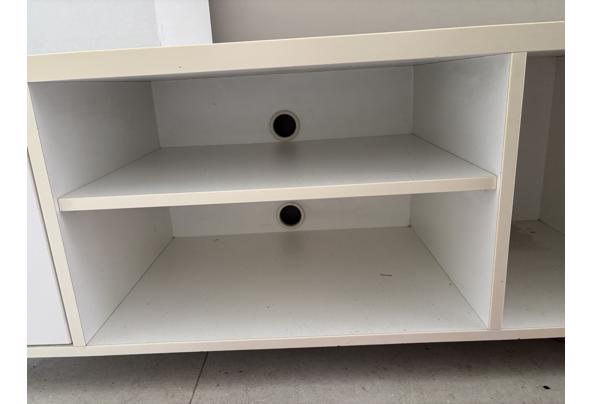 Wit mdf televisiemeubel maatwerk - IMG_5358