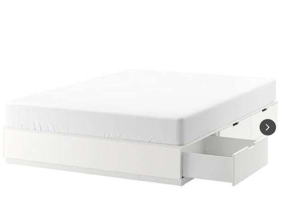 IKEA Nordli Bedframe 200X140 Gratis - bedframe