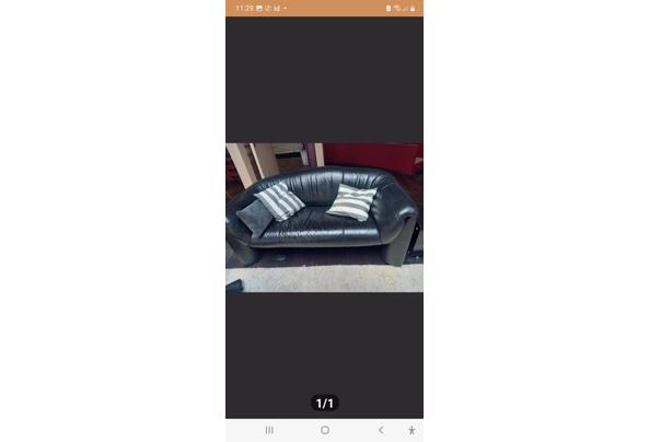Zwart Leolux bankjes, 2x - Screenshot_20250707-112914_Marktplaats