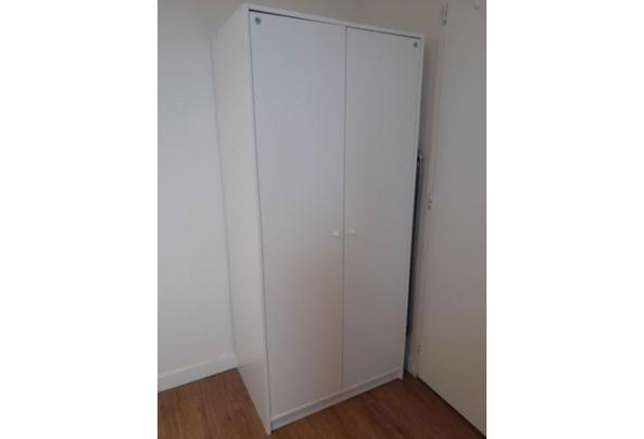 IKEA Kledingkast "Kleppstad" wit79x176cm (ophalen Den Bosch) - 1--closet