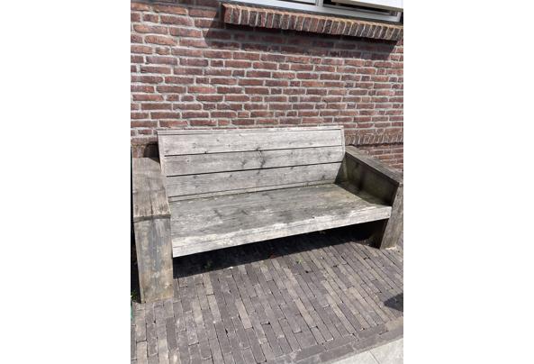 Steigerhouten picknicktafel en bank - 3EAD6AC3-823D-4B1C-AD0A-3CFB4657541E