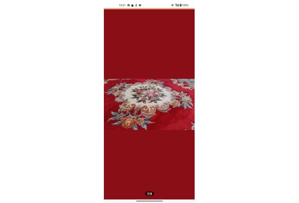 Rond kleed klassiek bloempatroon - kleed-3