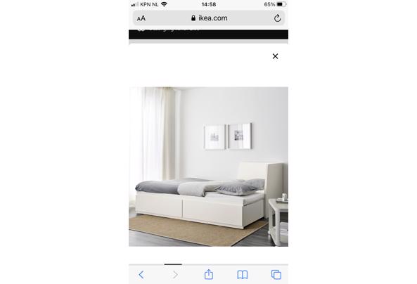 mengsel Wie fee ZGAN WITTE IKEA BED/BEDBANK FLEKKE in Nijmegen - Huis en Inrichting,  Slaapkamer | Gratis af te halen