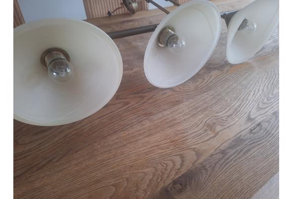 Hanglamp met 4 glazen kappen - Bronskleurig - 20260307_101040