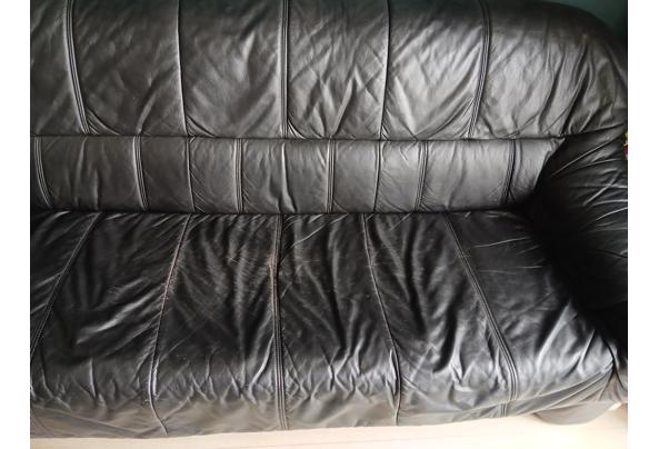 Gratis leren hoekbank - met gebruikssporen  - 20260314_103644