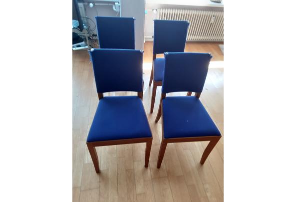 Vier eetkamerstoelen (opknappers) - stoelen-1a