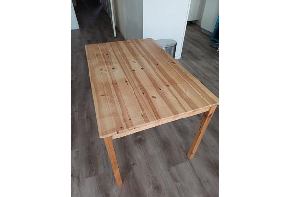 Houten (bureau) tafel 120x75x73 cm - 20240902_185407