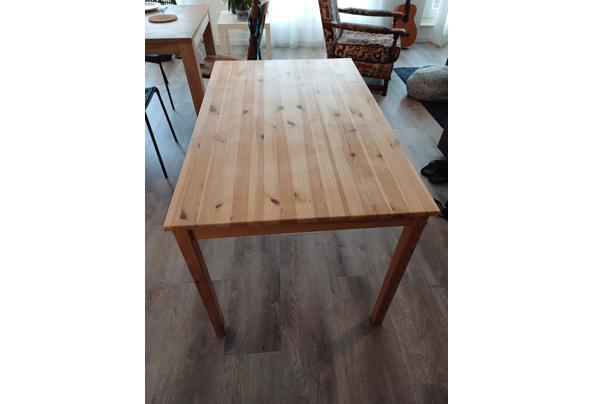 Houten (bureau) tafel 120x75x73 cm - 20240902_185429