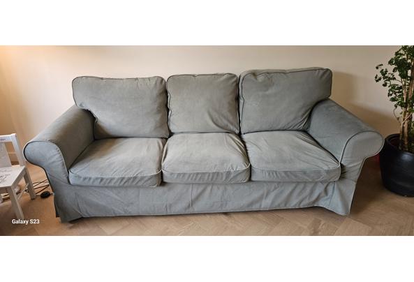Ikea ektorp 3 zits bank groen grijs - 20251122_131945