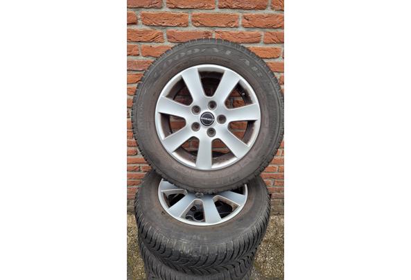 Velgen Borbet met GoodYear winterbanden - 2024-BORBET-velgen-met-Good-Year-Ultra-Grip-7-195-65-R15-winterband-profieldiepte-5mm---