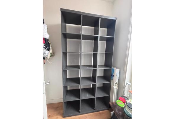 3x Boekenkast/Opbergkast - Grijs - per stuk 225x38x35 cm - WhatsApp-Image-2026-10-16-at-14-46-34-(1)