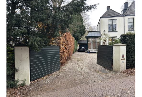 Te koop: Een houten tuinhek (poort) bestaande uit twee delen. - IMG_1295