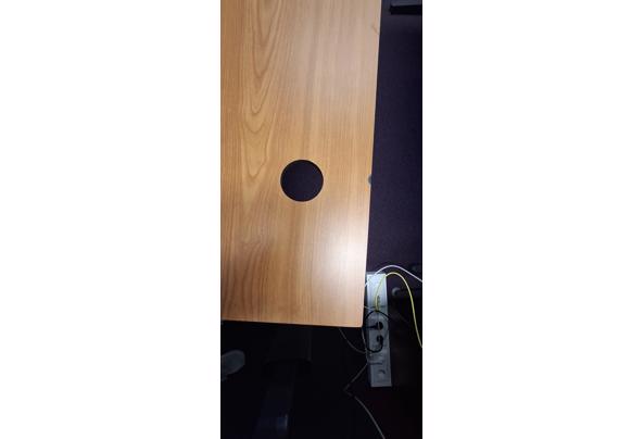 Noten houten bureau 2 stuks 180 x 90 cm - 20250616_110751