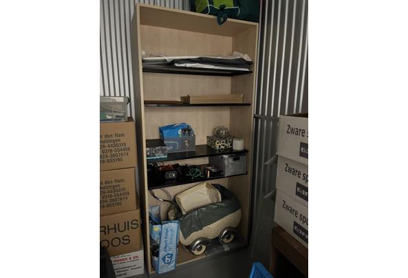 Stellingkasten; twee stalen en een houten kast - IMG_4298