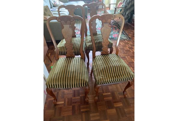 4 vintage eetkamer stoelen, opknappers - IMG_7471