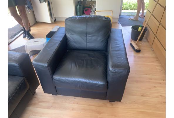 Tweezitsbank en fauteuil (zwart) - IMG_1351