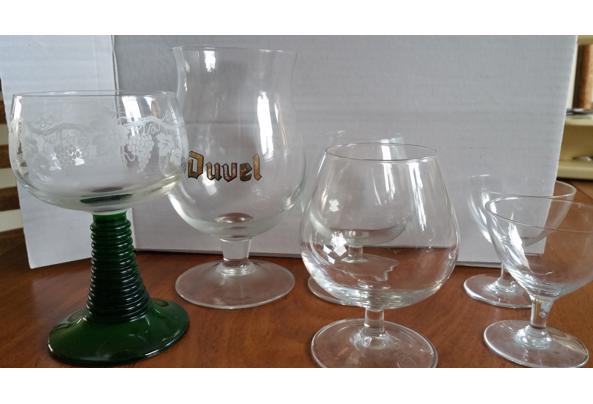 Drank glazen; bier, cognac en wijn - 20210124_140057